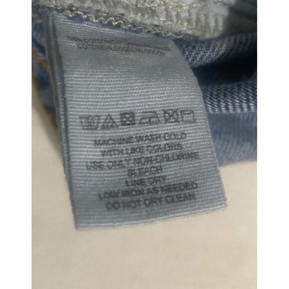 Free People Embellished Distressed Denim Mini Skirt Size 1 US M Boho Hippie - Picture 4 of 8